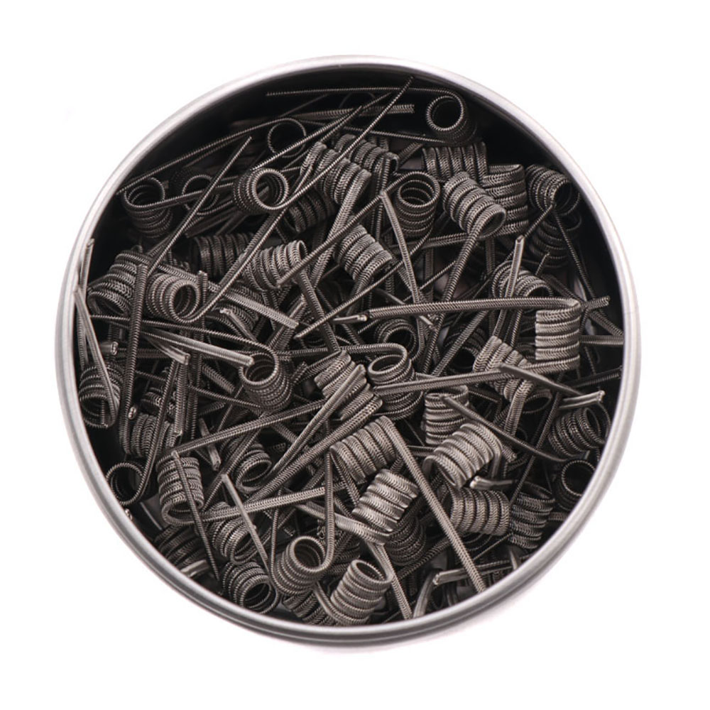 Clapton Wire Pre Built - NEU XFKM 100 Stück/Box NI80/A1/SS316L Alien