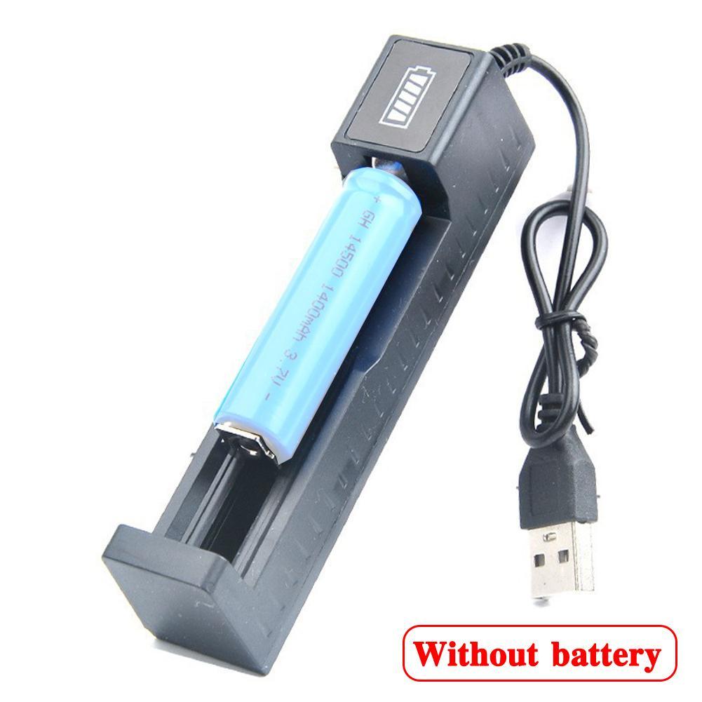Vape Accessory - Universelles 18650 Batterieladegerät USB Smart Einzelsteckplatz
