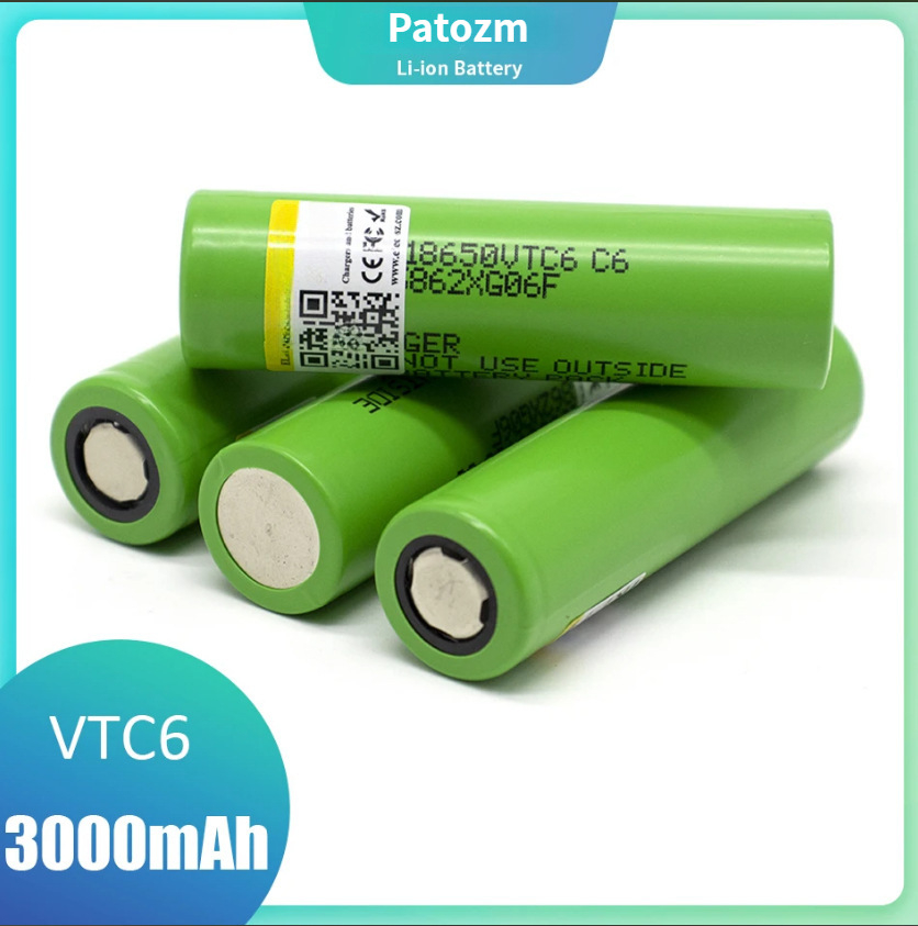 Vape Battery 18650 - Neueste VTC6 18650 Batterie 3000mAh 3,7V
