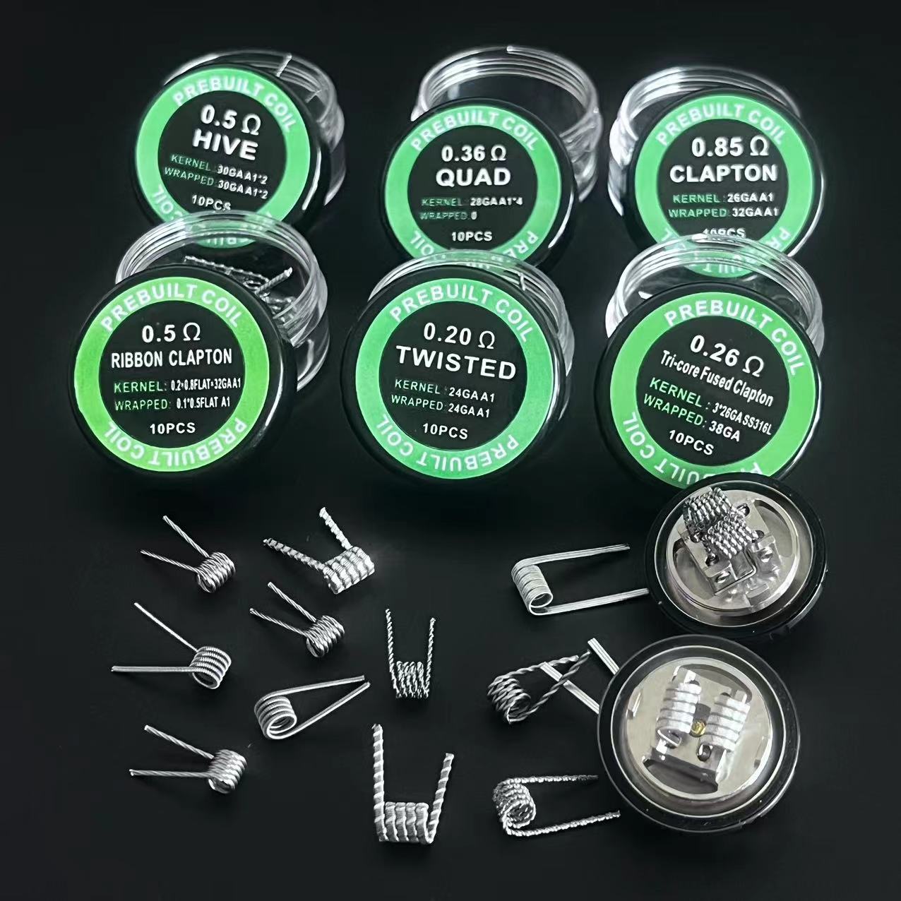 Clapton Wire Pre Built - 50 Stück/30 Stück/20 Stück/10 Stück DL