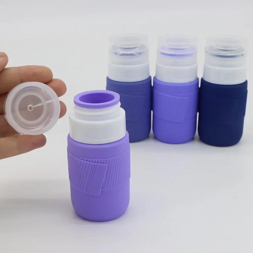 Squonk Bottle Silicone - Silikon-Reiseflasche Tragbare Auslaufsichere Quetschbare Lotion-Aufbewahrungsflasche Spender