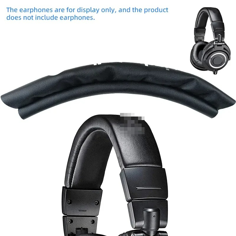 Audio Technica Headphone Ath-M20X - Ersatz-Kopfband für Audio-Technica ATH-M50X/M40X/M30X/M20X – Kopfbandpolster-Kissenbezug