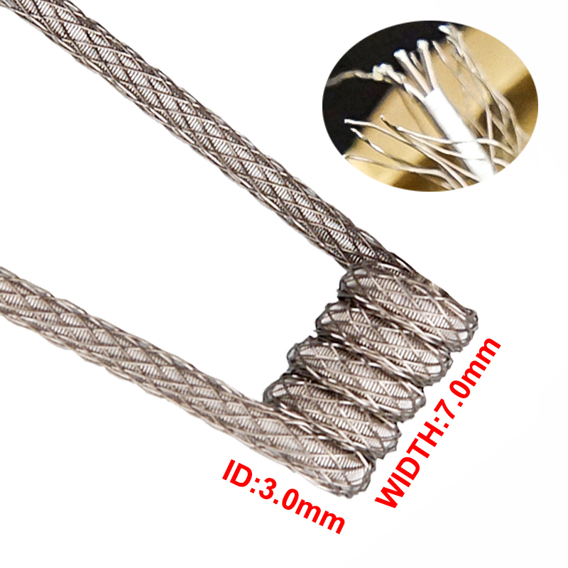 Clapton Wire Pre Built - NI80 RAGING FIRE Spule für Nichrome