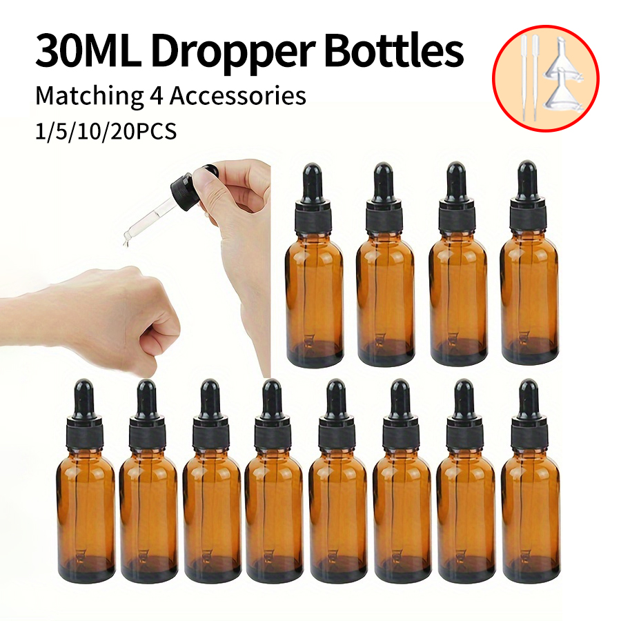 5/10/20 Stück + 4 Zubehörteile – Juice Bottle Dropper Bewertung und Preis