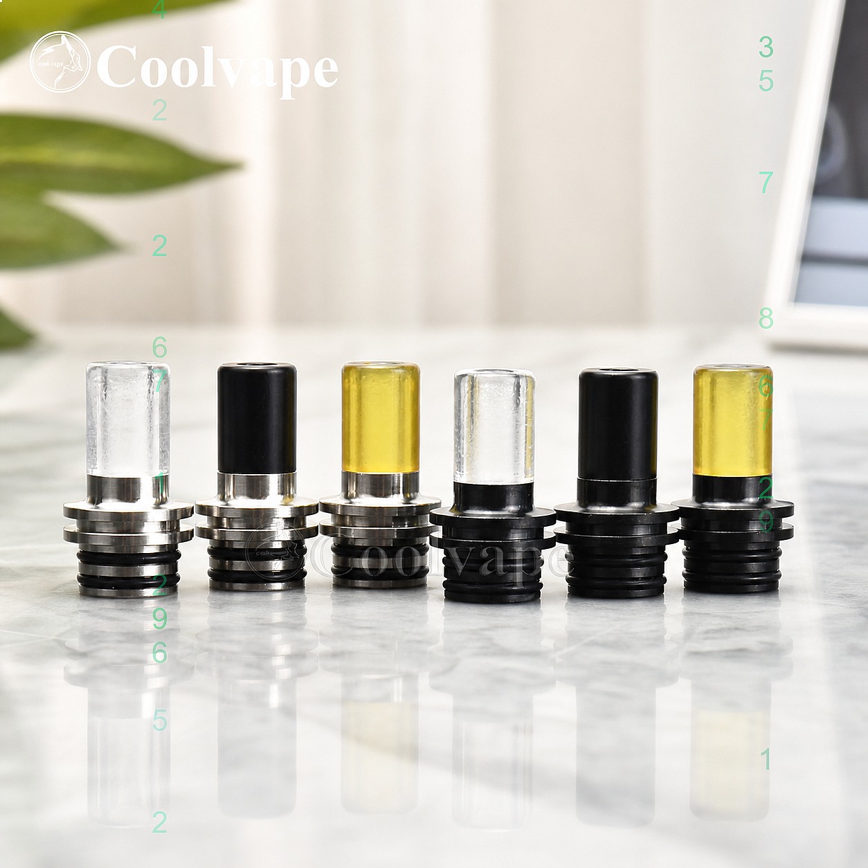 510 MTL Drip Tip Hitzebeständi – Vape Accessory Bewertung und Preis