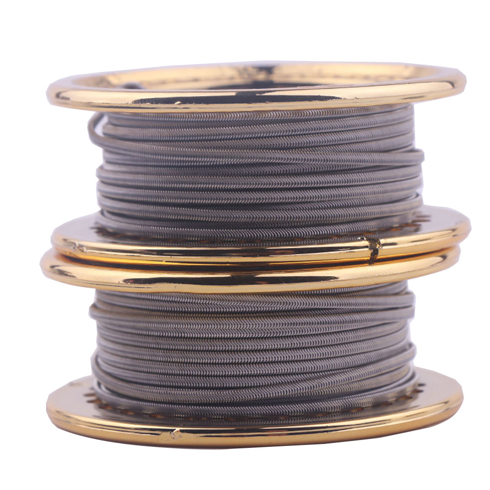 XFKM 5M/roll NI80/A1/SS316L Al – Clapton Wire Pre Built Bewertung und Preis