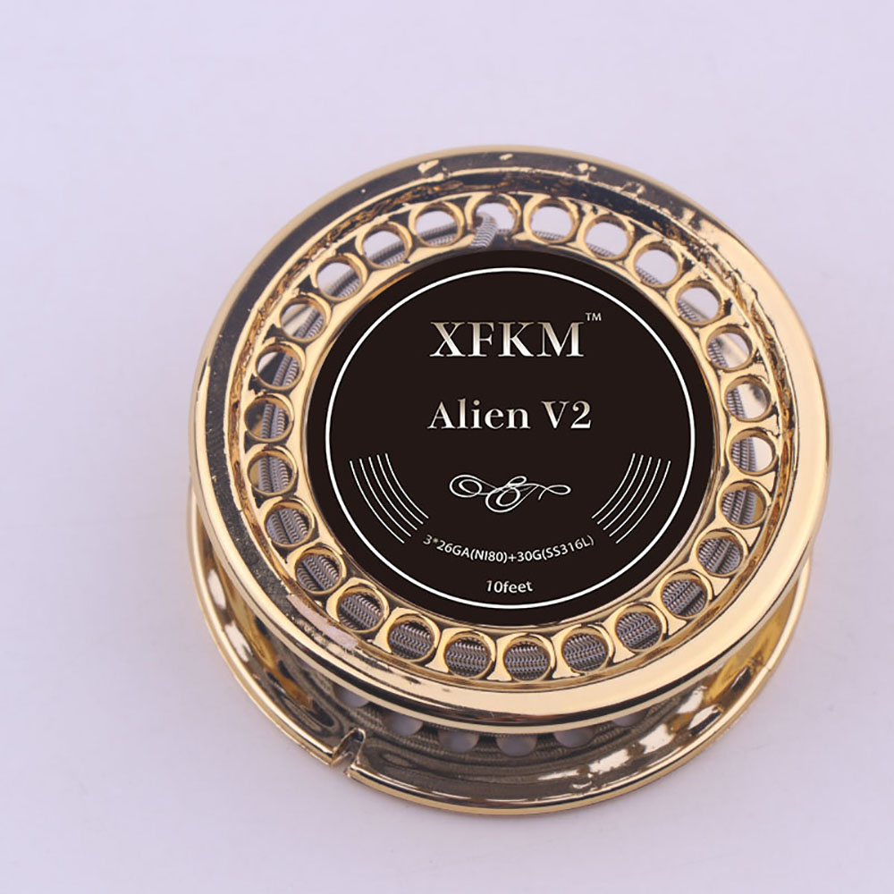 XFKM 5M/roll NI80/A1/SS316L Al – Clapton Wire Pre Built Bewertung und Preis