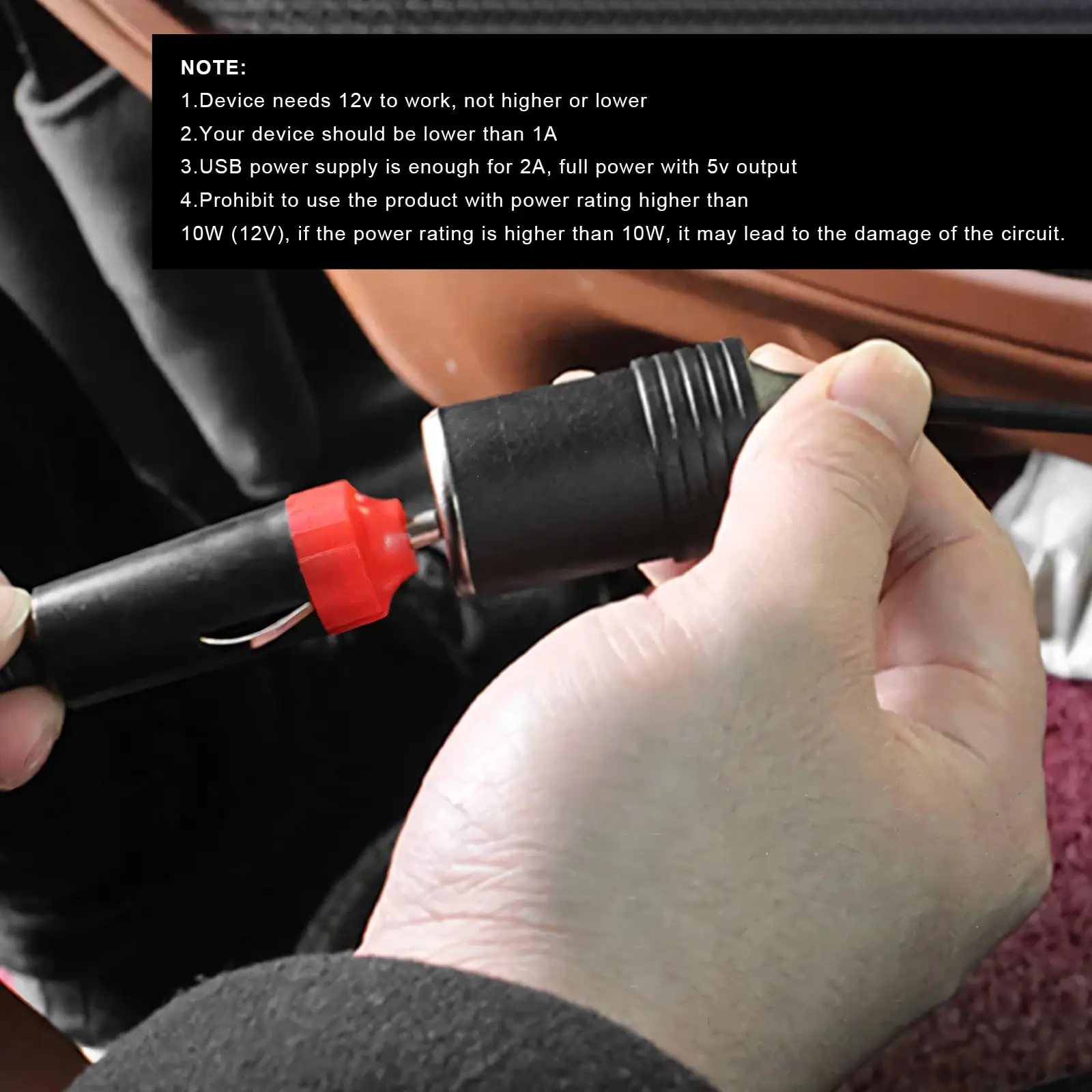 5V zu 12V Zigarettenanzünder-B – Vape Accessory Bewertung und Preis