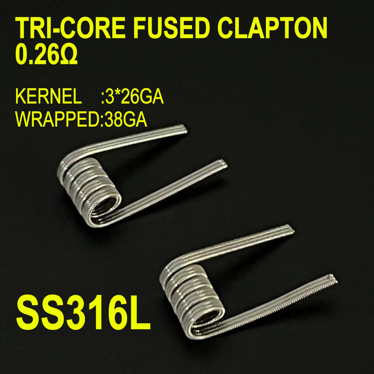 Federwiderstand ID 3,0 mm 0,22 – Clapton Wire Pre Built Bewertung und Preis