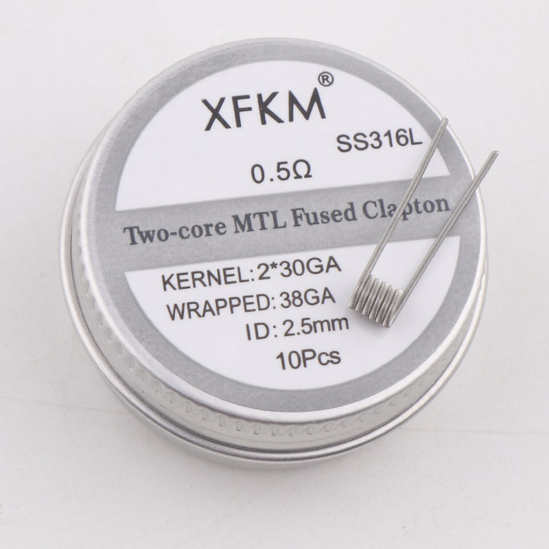 NEUE XFKM 10 Teile/schachtel N – Clapton Wire Pre Built Bewertung und Preis