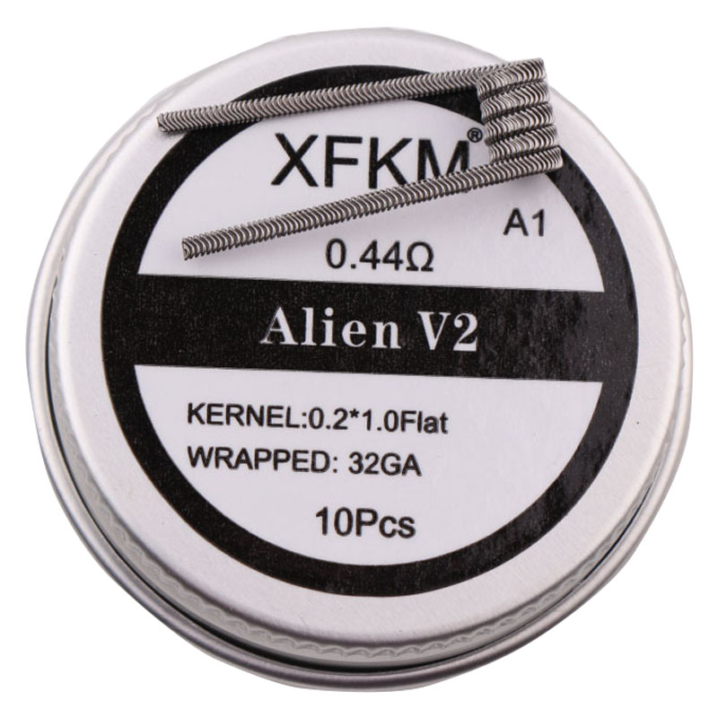 NEUE XFKM NI80/A1/SS316L 10 te – Clapton Wire Pre Built Bewertung und Preis