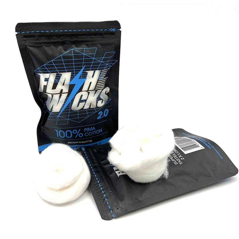 Vmiss Flash Wicks PIMA Bio-Bau – Cotton Wick Organic Bewertung und Preis
