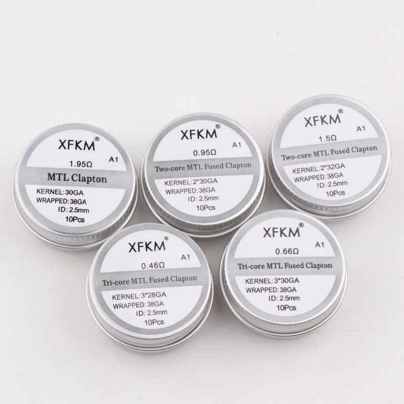 NEUE XFKM 10 Teile/schachtel N – Clapton Wire Pre Built Bewertung und Preis